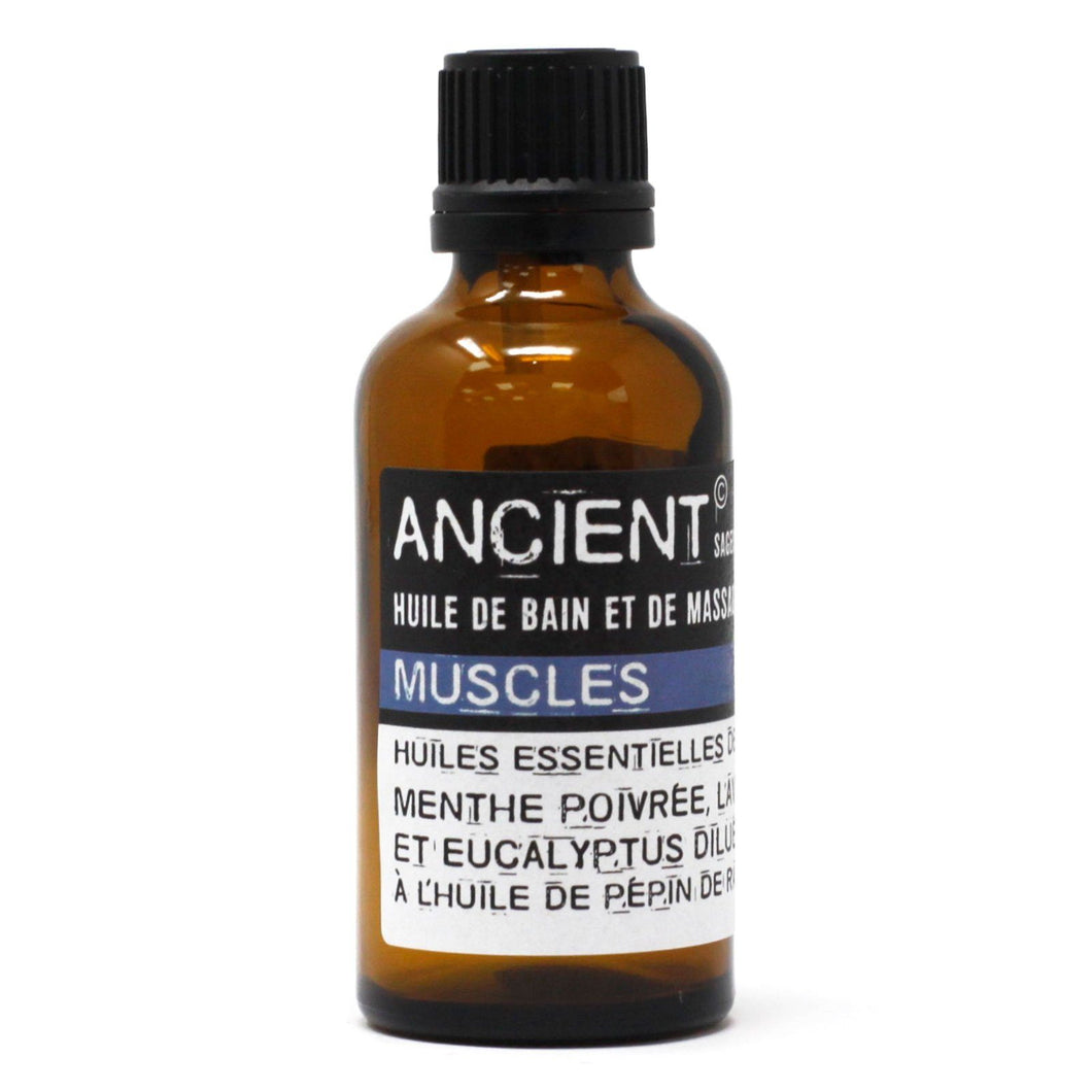 Huile de bain et de massage - Spéciale muscles 50 ml