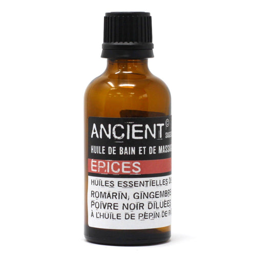 Huile de bain et de massage - Epices 50 ml