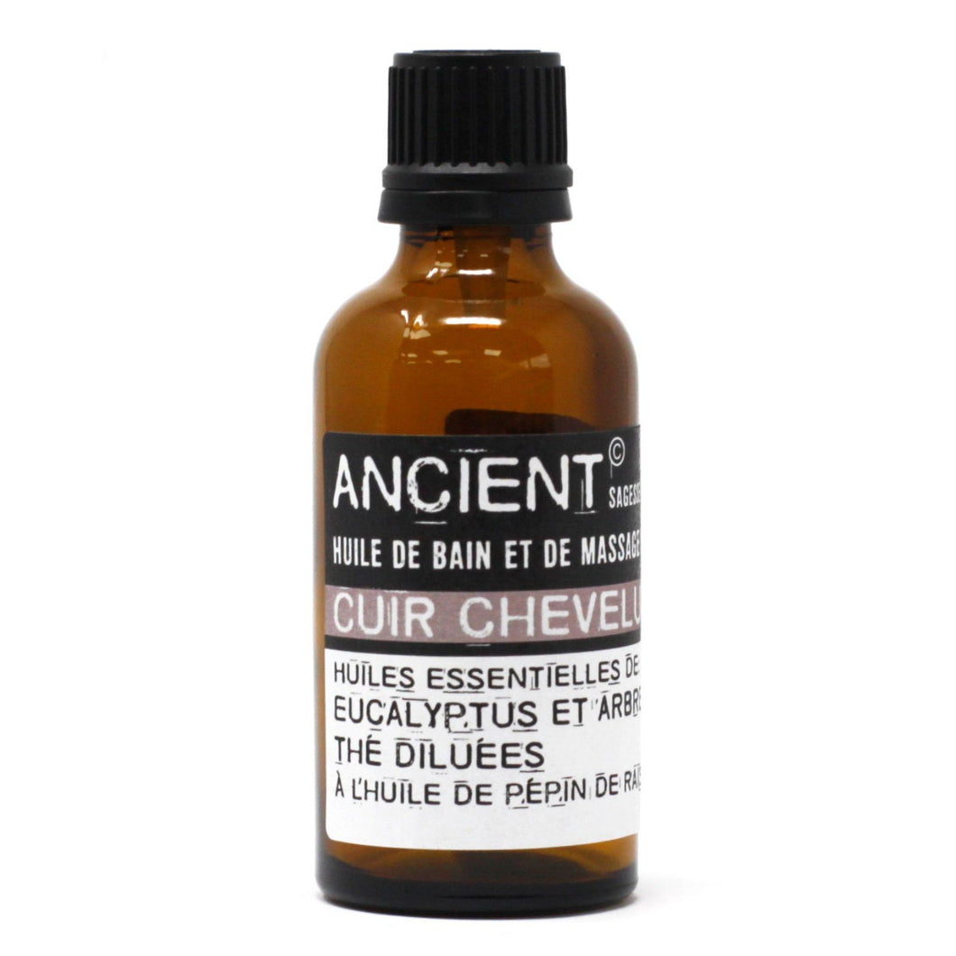 Huile de bain et de massage - Cuir chevelu 50 ml