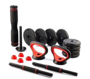 Kit Haltères réglables 6 en 1