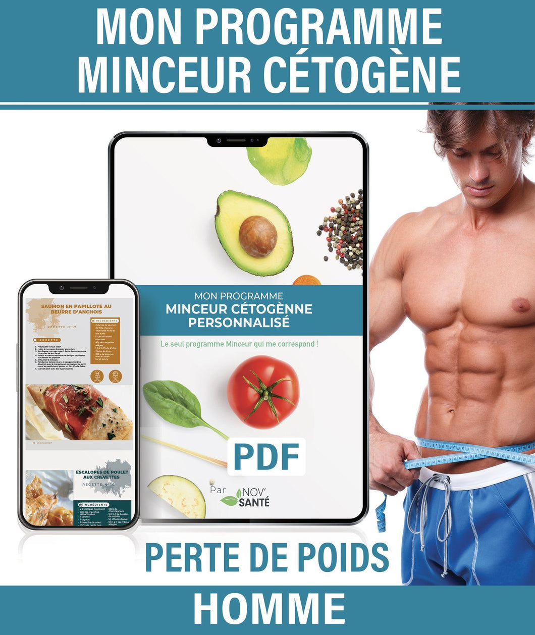 Mon programme Minceur Cétogène - PERTE DE POIDS (HOMME) PDF