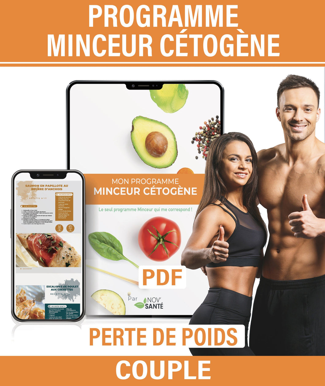 Programme Minceur Cétogène - PERTE DE POIDS (COUPLE) PDF