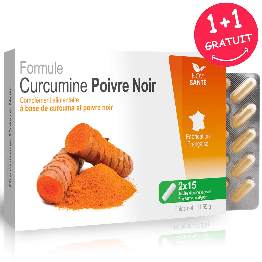 Curcumine Poivre Noir - Novsante