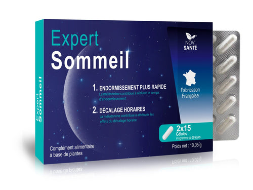 Expert sommeil - Mélatonine - Novsante